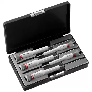 Facom AEX.J1 Micro-Tech Torx täppiskruvikeeraja komplekt, 5 osa, T6-T10