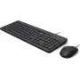HP 150 juhtmega hiire ja klaviatuuri komplekt - USB, täissuuruses, must 240J7AA#ABX