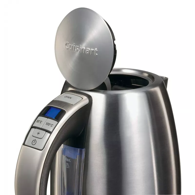 Cuisinart CPK17E-B elektriline veekeetja, 1,7 L, 1500 W, roostevaba teras, 6 temperatuuriseadet