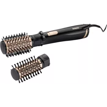 BaByliss Big Hair Dual Rotating Hot Air Styler, 1000 W, must/kuldne