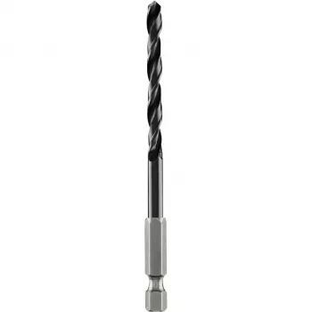 Bosch Accessories 2609255142 HSS-i metalli keerdpuur 5 mm rullsepistatud kuuskantvarrega 1/4 tolli (6,3 mm) 1 tk