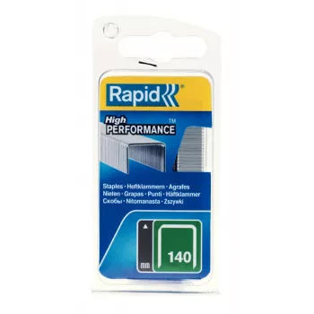 RAPID TOOLS Rapid lamedad traatklambrid tüüp 140, 14 mm sääre pikkus, tsingitud teras, 1250 tk, väike pakend Euro-avaga 40109517