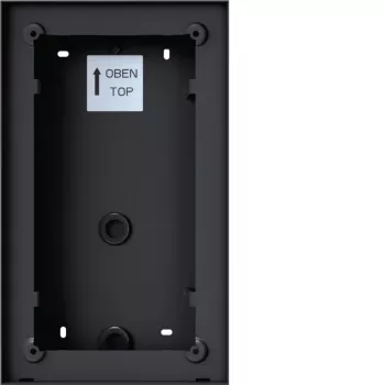 Hager REW406X pealepandav korpus mono intercomile, 1 nupp
