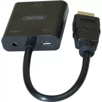 Exertis Connect 051248 VGA-HDMI adapterkaabel 0,15 m must