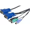 EXERTIS CONNECT KVM Combo kaabel USB, PS/2, 1,8m (66302)