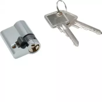 Hager profiil-poolsilinder ZAY50994 koos 2 võtmega 40x20x40