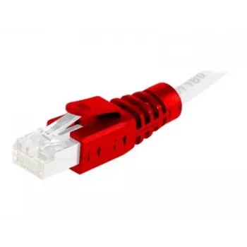 EXERTIS CONNECT RJ45 tõmbekaitse kate, punane, 10-pakk 253014