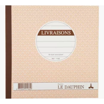 Le Dauphin mitmekihilised saatelehed, 210 x 210 mm, duplikaat (1162D) - 1 raamat