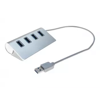 Exertis Connect 4-porti USB 3.0 jaotur - lauaarvuti - must 021312