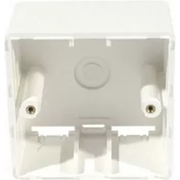 EXERTIS CONNECT pealispinna paigalduskarp RJ45 Keystone moodulitele, 2-porti, puhtvalge (272020)