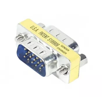 TECLINE mini soovahetaja, 15-pin HD D-Sub isane-isa VGA jaoks (50408)