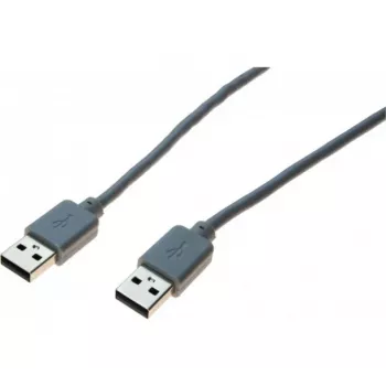 exertis Connect USB 2.0 andmeülekandekaabel, USB-A - USB-A, hall, 1,8 m 532502