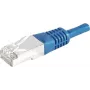 EXERTIS CONNECT Cat.6a F/UTP paigalduskaabel, 3m, sinine, 10 Gbps, õhuke paindekaitse 859521