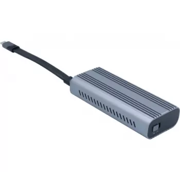 EXERTIS CONNECT M.2 SSD korpus, USB4/Thunderbolt 4 40Gbps Type-C, M.2 NVMe/PCIe SSD jaoks 924640