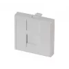 EXERTIS CONNECT Dexlan pistikupaneeli sisu 45 x 45 mm 1 Keystone moodulile, signaalvalge RAL 9003 (911722)