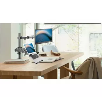 EXERTIS CONNECT lauamontaažikomplekt monitori ja sülearvuti jaoks, 13-32 inch, teras, postklamber/läbiviik, liigendõlad, VESA 75/100 915170