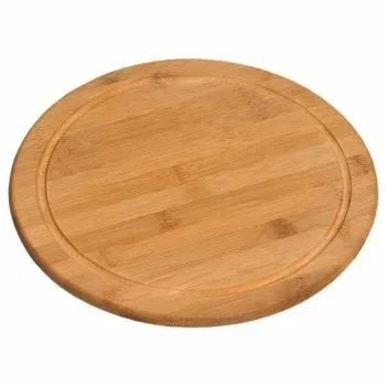 Kesper ümmargune bambusest lõikelaud 30 cm
