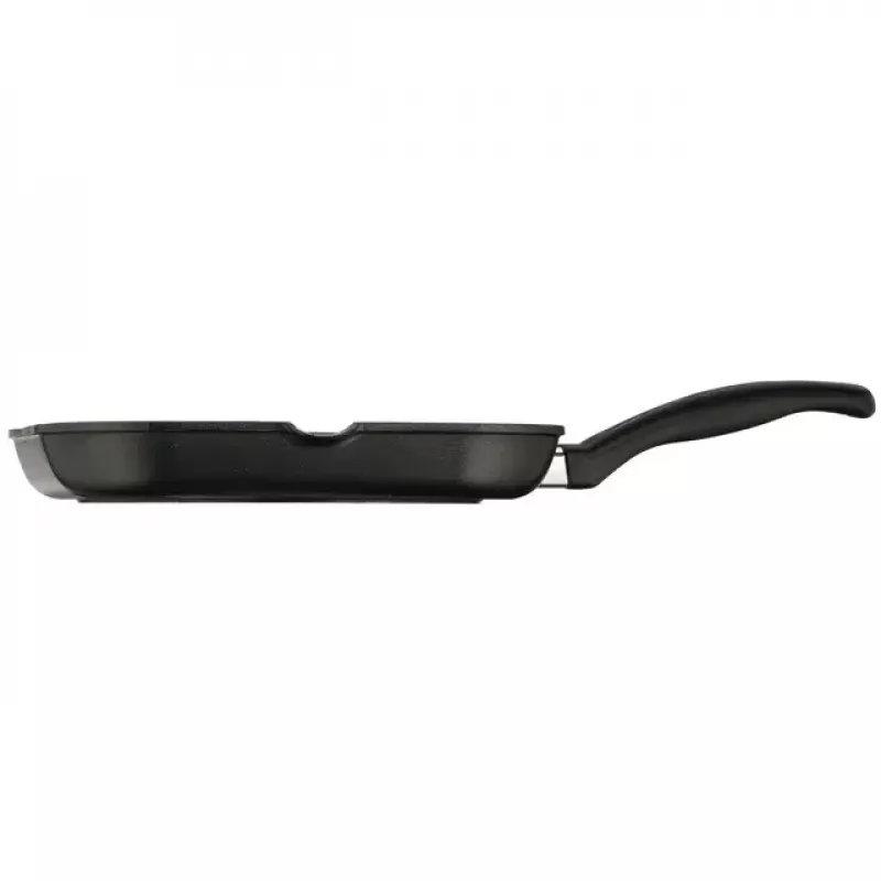 WMF Devil Grill Pan 27x27 cm, ruudukujuline, PermaDur kleepumatu kate, TransTherm universaalne põhi, Cromargan käepide