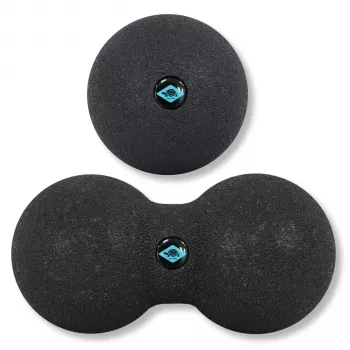 SCHILDKRÖT Dual Massage Set, 2-osaline: 1 maapähklipall (umbes 80 x 160 mm), 1 massaažipall - 1 tk (960134)