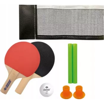 DONIC SCHILDKRÖT Minilauatennise komplekt - 2 FSC reketit (140 x 90 mm), pall, võrk 788460