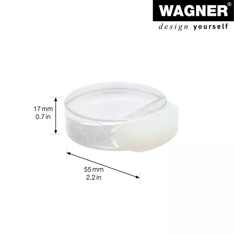 Wagner design yourself EH 5105 CLEAR põranda uksepiiraja, plast, läbipaistev (15510511)
