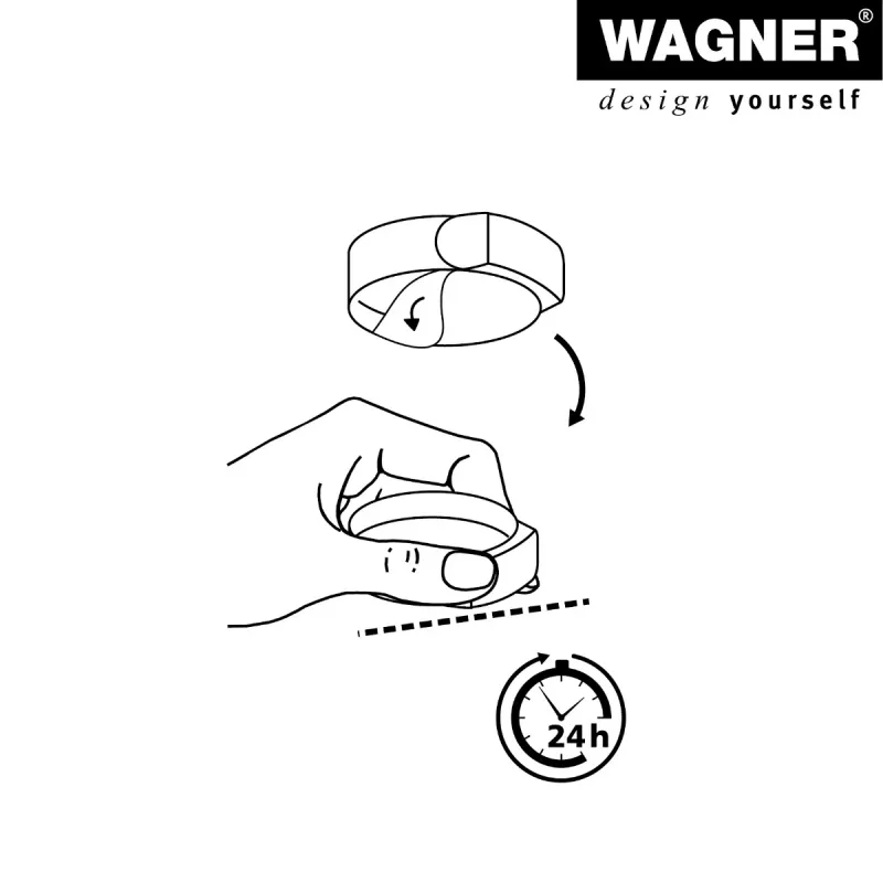 Wagner design yourself EH 5105 CLEAR põranda uksepiiraja, plast, läbipaistev (15510511)