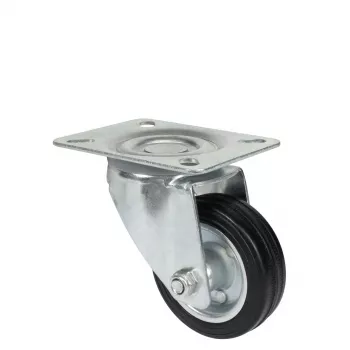 Wagner design yourself pöörlev ratas RO 6184 hõbedane 75 mm 50 kg 4618401
