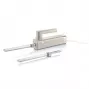 GRAEF EK508EU elektriline nuga 180 W roostevabad terad, 2 hambulist tera, ergonoomiline käepide, puidust hoiustamisplokk, turvalüliti, 1,2 m kaabel, valge