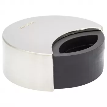 Wagner design yourself EH 5151 uksepeatus, tsinkvaluosadest kere ja kummipuhvriga, kroomitud, Ø50 mm, kruvidega kinnitatav, hõbedane 15515111