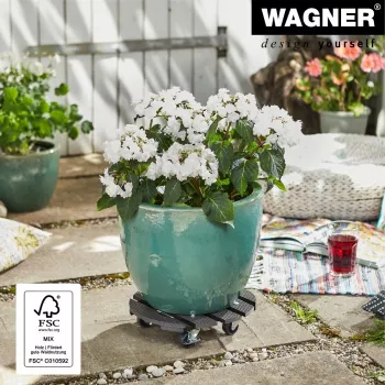 WAGNER design yourself taimerull GH0527 plastik, Ø 29 cm valge ümar, 1 tk (20052701)