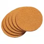 KESPER looduslikust korgist alusaluste komplekt, 6-osaline ruudukujuline kuumakindel alus, 100x100x5 mm, keskkonnasõbralik