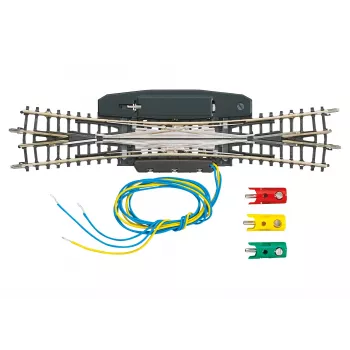 Märklin Z Gauge kahekordne rööbastee pöörang 8560