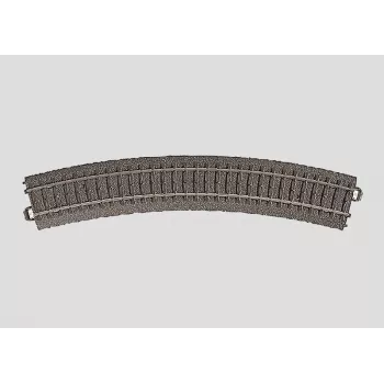 Märklin 24236 C Track kõverrööbas R2, 24,3°, H0