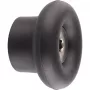 Wagner design yourself DOT GH 0201 seinakonks, must, 1 konks, kruvikinnitus, plastik 17020121