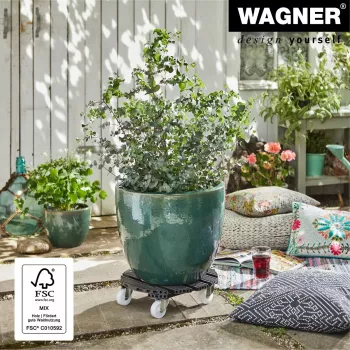 WAGNER design yourself taimerull GH0558 plastik, Ø 38,5 cm tumehallroheline ümar, 1 tk 20055801