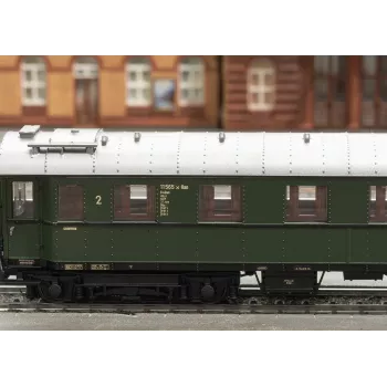Märklin 42500 H0 kiirrongi reisivagun B4uewe 2. klass DB