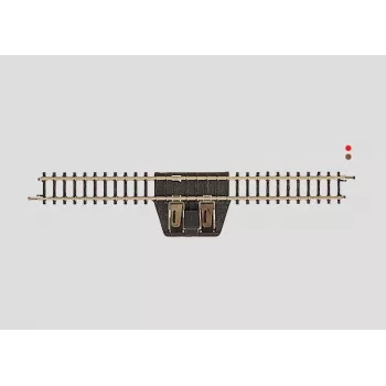 Märklin Z-mõõtkava sirge ühendusrööbas 8590 (110 mm, must/kollane)