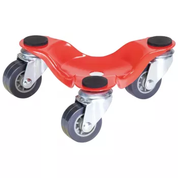 Wagner design yourself Transpordirull MM 1193 punane 160 x 160 x 60 mm, 60 kg kandevõime, 4 pöörlevat ratast (20119301)