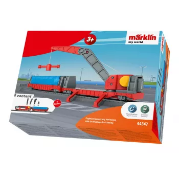 Märklin World 44347 H0 laadimise täiendkomplekt kraanavaguniga