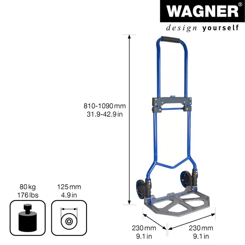 Wagner design yourself MM 4123 käsikäru kuni 80 kg (20412301)