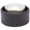 Wagner design yourself EH 5171 uksepeatus, pressitud tsink kummipuhvriga, Ø 5 cm, mati nikker/must 15517111