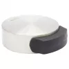 Wagner Design Yourself EH 5111 põrandale kinnitatav uksepeatus, pressitud tsink koos kummirõngaga, satiin-nikkel, 50 mm läbimõõt (15511111)