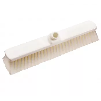 Haug Bürsten 88820 luua pea, valge plastik, 40 cm lai, keermestatud ühendus