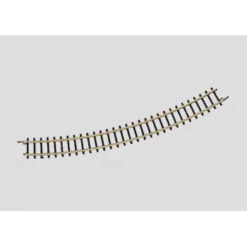 Märklin 8531 Z-skaala kõverrööbas R1 145 mm raadius 15°