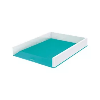LEITZ WOW Duo Colour kirjatarvete alus A4 jääsinine/valge 5361-10-51