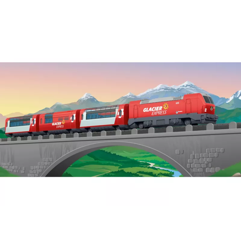 Märklin World 29348 H0 alustuskomplekt Glacier Express (29348)