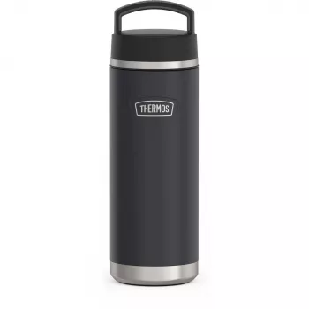 THERMOS ICON Beverage Bottle, 0,71 l vaakumisolatsiooniga roostevabast terasest termospudel, kuum kuni 18 h / külm kuni 24 h, Graphite