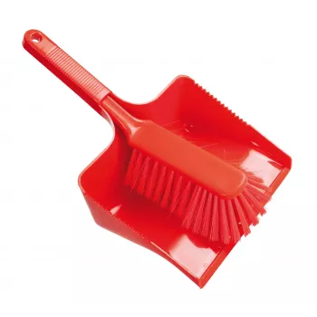 Haug Bürsten FC88921U punane plastist prügikühvel ja hari, 35 cm lai