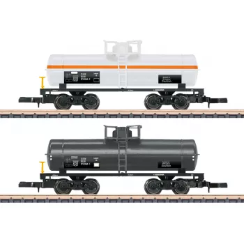 Märklin 082524 Z-mõõtkava eraomanduses tsisternvagunite komplekt DR, III ajastu, 3 vagunit, piiratud väljaanne