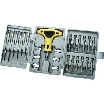 Brüder Mannesmann M29301 26-osaline segatööriistade komplekt plastkohvris